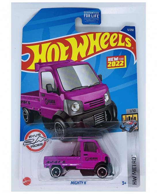 2022 - Mighty K - HW Metro 1/10 - Pink $14.52 Kids' Play Cars & Race Cars