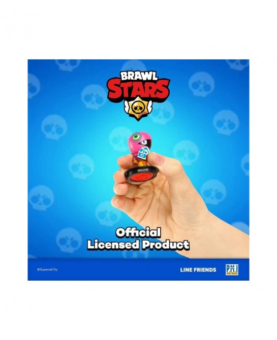 Brawl Stars Collectible Stampers |12 Brawl Stars Toys Out of 24 Collectibles in 1 Pack | 1 Rare Mystery Figure | Officially L...