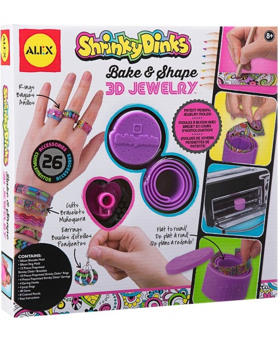 Bake and Shape 3D Jewelry $32.42 Craft Kits