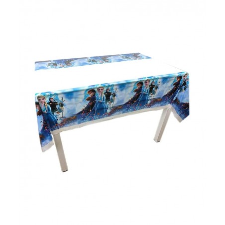 2packs 71x43inch Cute Frozen Princess Party Tablecloths Birthday Party Supplies Plastic Disposable Table Cover Kids Cute Froz...
