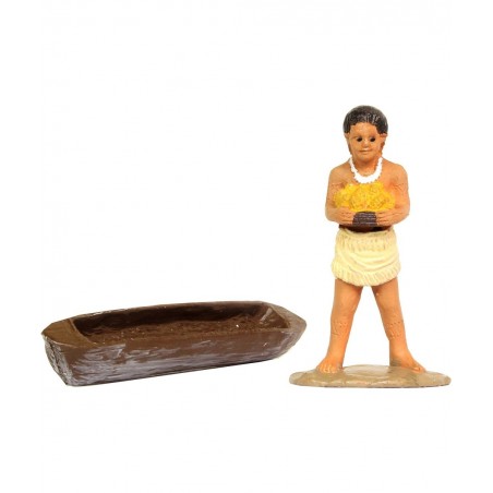 Safari Ltd Powhatan Indians TOOB With 12 Historical Figurine Toys Including a Camp Fire Powhatan Woman Cooking a Fox Stretche...