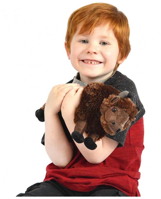 Billy The Bison - 10 Inch Buffalo Stuffed Animal Plush - by Tiger Tale Toys $25.00 Stuffed Animals & Teddy Bears