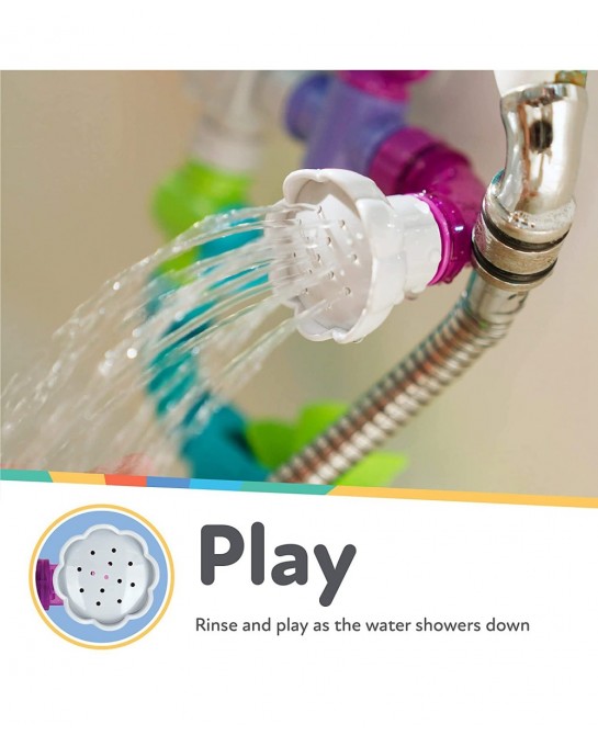 Wacky Waterworks Pipes Bath Toy with Interactive Features for Cognitive Development (Colors May Vary) $16.98 Bathtub Toys