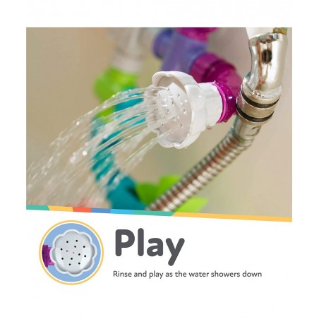 Wacky Waterworks Pipes Bath Toy with Interactive Features for Cognitive Development (Colors May Vary) $16.98 Bathtub Toys