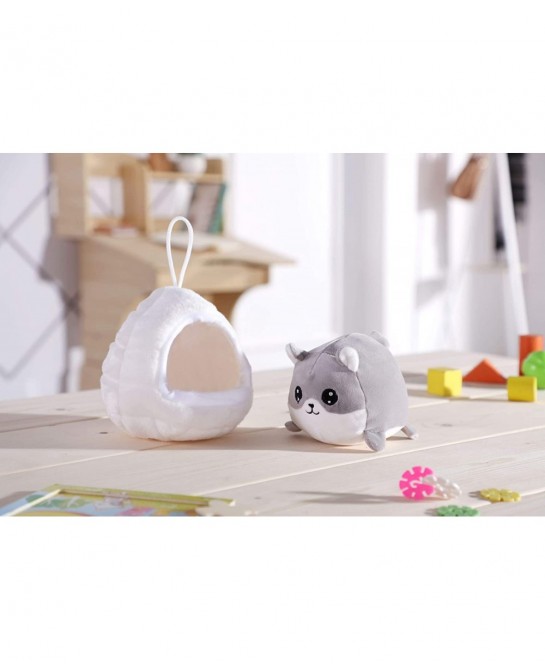 Kawaii Stuffed Animals Hamster Plush and Worm Bed House Hanging Cage Great for Kids Plush Toys for Toddlers-6 Inch $27.37 Stu...