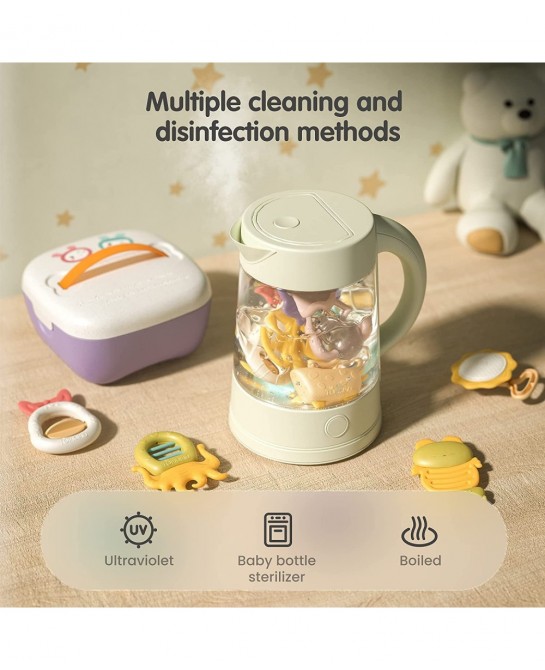 10pcs Baby Rattle with Storage Box Grab and Spin Baby Toys Newborn Toys for 0 3 6 9 12 Months Infant Toys for Girls&Boys $33....