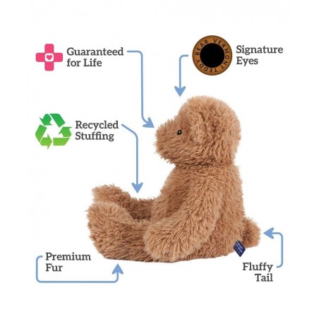 Get Well Bear - Teddy Bear Blue Bow 18 Inch $73.55 Stuffed Animals & Teddy Bears