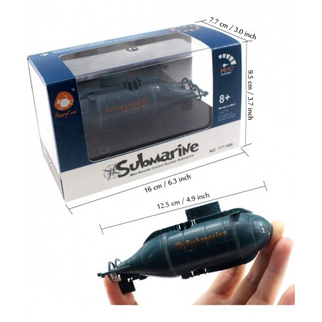 Mini Remote Control Nuclear Submarine Toy RC Boat Electronic Water Kids Birthday Gifts (Blue) $48.60 Remote & App Controlled ...