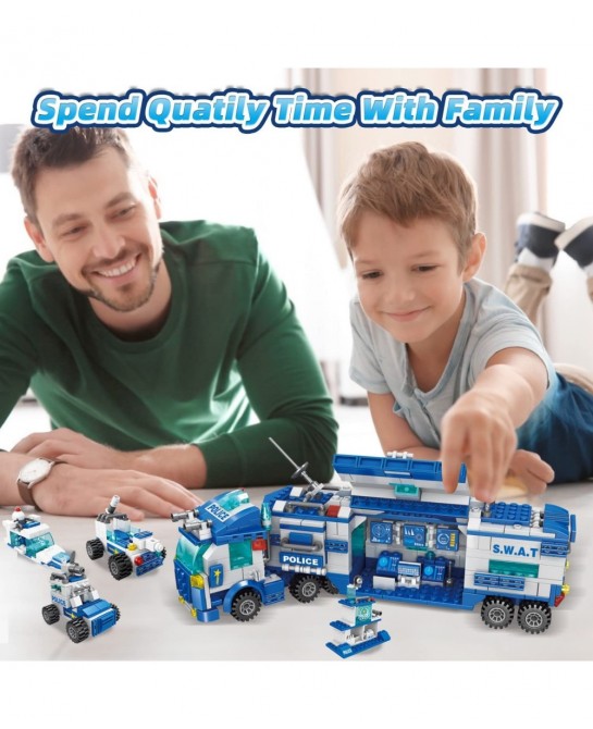 STEM Building Toys for Boys Age 8-12 Erector Set Building Blocks for 6-8 Year Old Boys Educational Build a Robot Truck Kit Co...