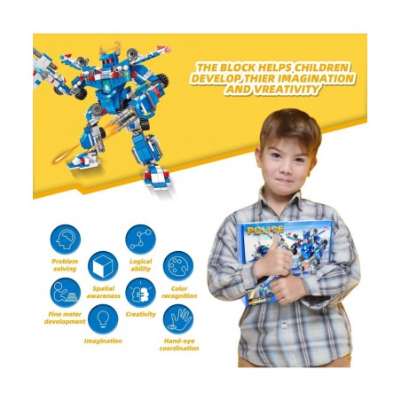 STEM Building Toys for Boys Age 8-12 Erector Set Building Blocks for 6-8 Year Old Boys Educational Build a Robot Truck Kit Co...