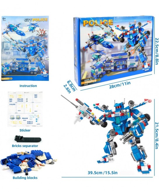 STEM Building Toys for Boys Age 8-12 Erector Set Building Blocks for 6-8 Year Old Boys Educational Build a Robot Truck Kit Co...