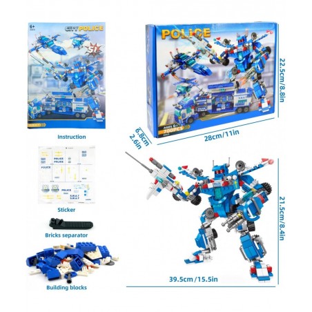 STEM Building Toys for Boys Age 8-12 Erector Set Building Blocks for 6-8 Year Old Boys Educational Build a Robot Truck Kit Co...