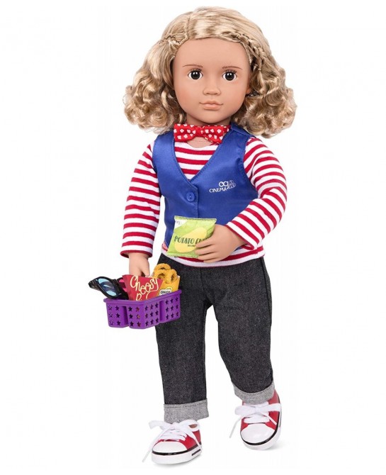 Cinema Snacks with Play Food Accessory Set for 18" Dolls $30.31 Doll Playsets