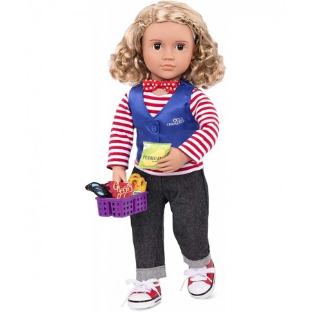 Cinema Snacks with Play Food Accessory Set for 18" Dolls $30.31 Doll Playsets