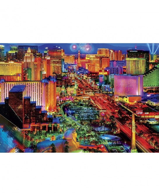 Viva Las Vegas - 2000 Piece Jigsaw Puzzle $34.79 Jigsaw Puzzles