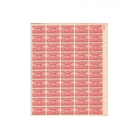 US Stamp - 1949 Alexandria Bicentennial Airmail - 50 Stamp Sheet C40 $22.63 Collectible Postage Stamps