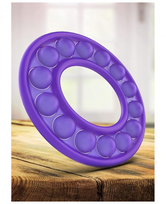 Pop It Fidget Toy (5 Pack) Sensory Push Bubble Circle Pop Its for Stress Relief/ Anxiety/ ADHD/ Autism Popit for Adults and K...