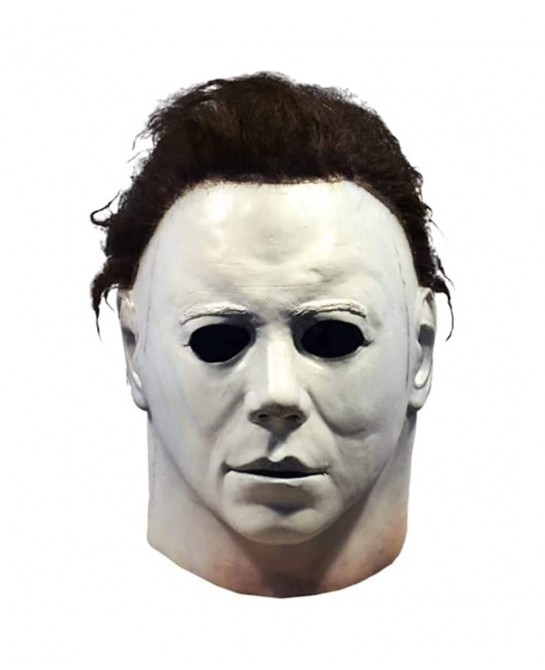 Halloween Michael Myers Mask Realistic Horror Mask for Carnival Costume Party Masquerade Horror Movie Cosplay Mask Latex Full...