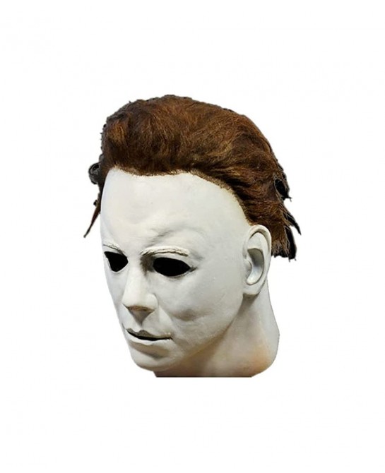 Halloween Michael Myers Mask Realistic Horror Mask for Carnival Costume Party Masquerade Horror Movie Cosplay Mask Latex Full...