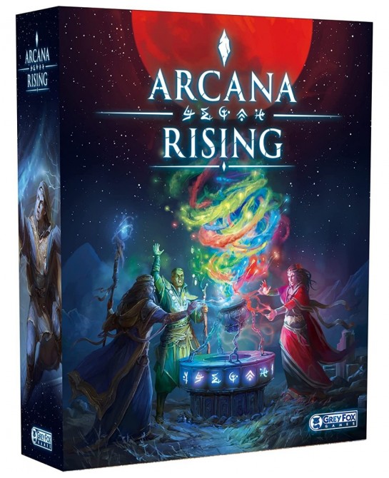 Arcana Rising Board Game 20-60 Minutes 1-6 Players Study The Mystic Arts and Become The archmage! $61.41 Board Games