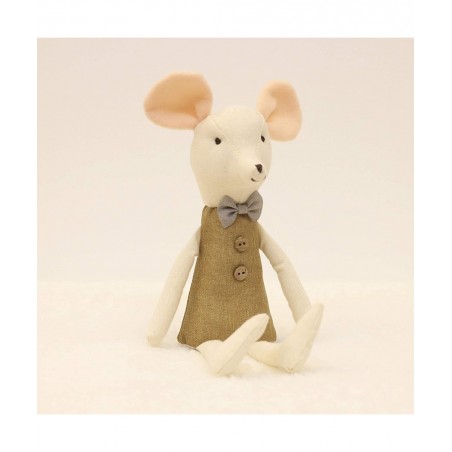 Mouse Family Dolls Stuffed Animal Toy Birthday Gift Mini Plush Toy Brown $81.73 Stuffed Animals & Teddy Bears