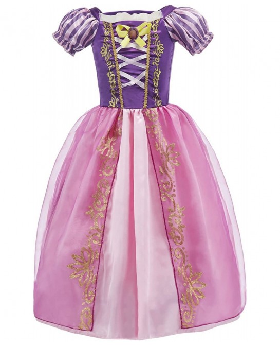 TPMG Princess Rapunzel Dress Tiara for Girls 3T-8Y Kids Halloween Costume Tangled Dress Up Clothes Pretend Play Birthday $31....