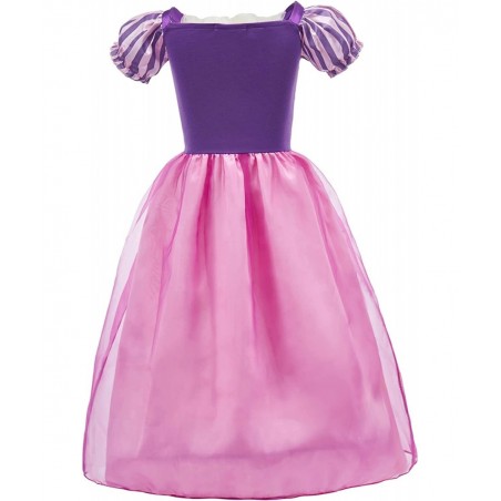TPMG Princess Rapunzel Dress Tiara for Girls 3T-8Y Kids Halloween Costume Tangled Dress Up Clothes Pretend Play Birthday $31....