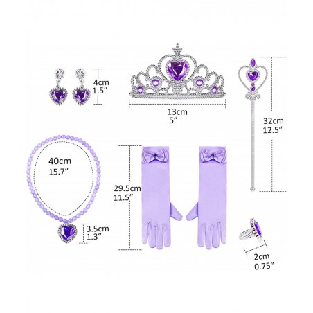 TPMG Princess Rapunzel Dress Tiara for Girls 3T-8Y Kids Halloween Costume Tangled Dress Up Clothes Pretend Play Birthday $31....
