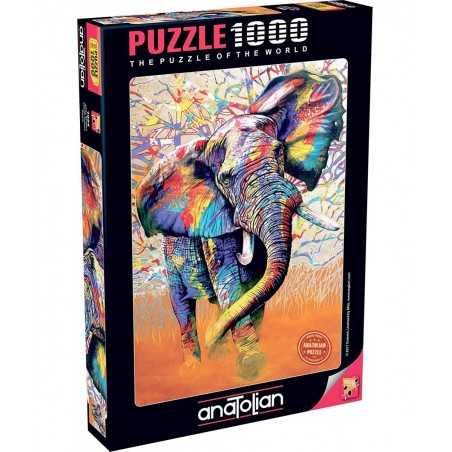 Puzzle: 1000 African Colours $28.58 Jigsaw Puzzles