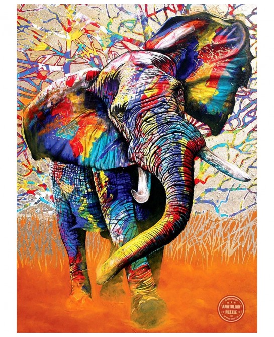 Puzzle: 1000 African Colours $28.58 Jigsaw Puzzles