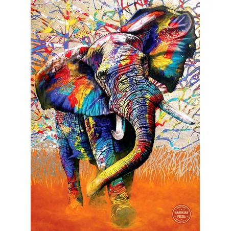 Puzzle: 1000 African Colours $28.58 Jigsaw Puzzles