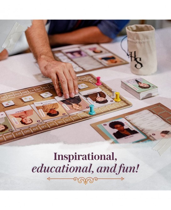 Herstory - The Strategy Board Game of Remarkable Women for Family Game Night | Featuring Modern Legends and Historic Icons $6...