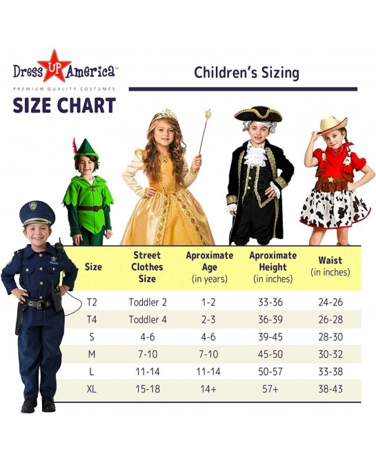 Girl's Police Officer Costume - Halloween Cop Costume for Kids - Dress Cap and Belt Set $44.44 Kids' Costumes