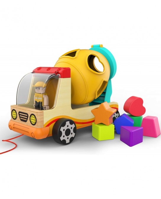 Wooden Shape Sorter Toys for Toddlers Learning Sort and Match for 1 2 Year Old $49.50 Early Development & Activity Toys