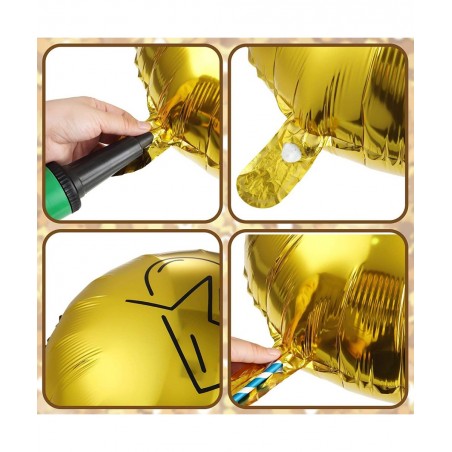 25 Pieces Nurse Balloons 18 Inch 12 Inch Nurse Graduation Foil Balloons with Double Sided Gold Silver Nursing Latex Balloons ...