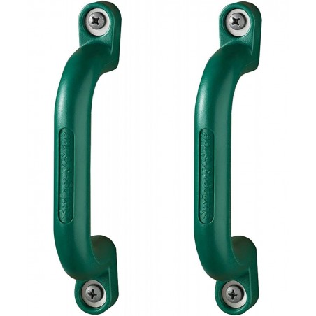 WS 4410 Plastic Safety Handles with Mounting Hardware for Swing Sets Playhouses Play Towers and Wooden Playsets Green $28.33 ...
