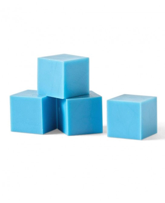 Blue Plastic Base Ten Unit Blocks Place Value Blocks Counting Cubes for Kids Math Base Ten Blocks Classroom Set Math Blocks K...