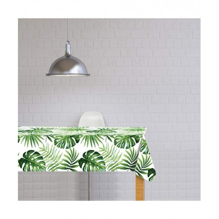 Hawaiian Luau Table Covers 3 Pack Hawaiian Luau Tablecloths Disposable Plastic Rectangular Table Coverings Aloha Tropical Pal...