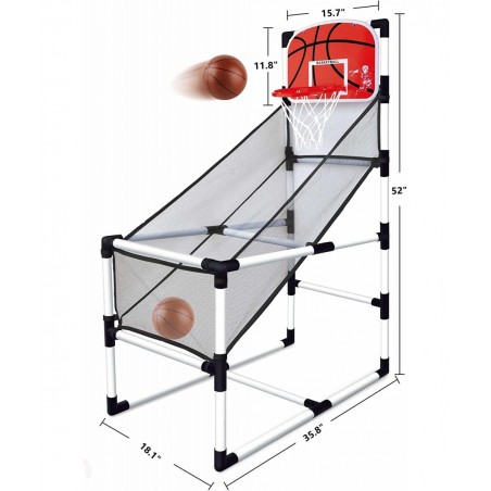 Basketball Arcade Game Indoor Play Equipment - Sports Activities & Birthday Party Games for Kids $62.49 Toy Sports Products