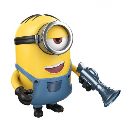 Minions: The Rise of Gru Sing ‘N Babble Stuart Interactive Action Figure Talking Character Toy with 25 Plus Talking & Laughin...