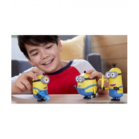 Minions: The Rise of Gru Sing ‘N Babble Stuart Interactive Action Figure Talking Character Toy with 25 Plus Talking & Laughin...