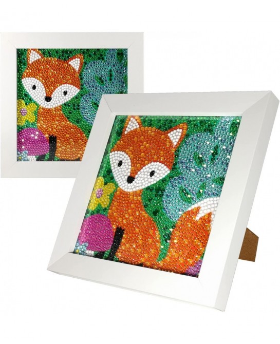Diamond Painting for Kids with Wooden Frame Arts and Crafts for Kids Girls & Boys Easy Craft Kits Art Set Diamond Painting Ki...