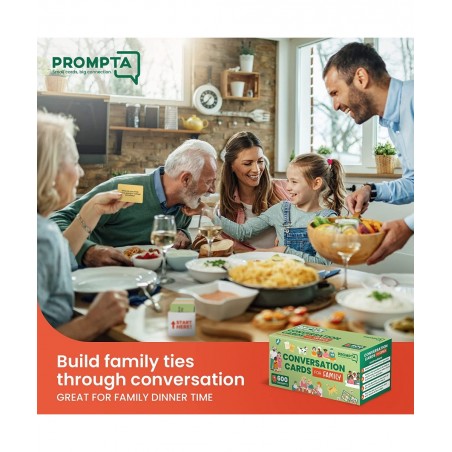 Conversation Cards for Families – Fun Card Games for Families – Get to Know Your Family with Conversation Starters Family Tim...