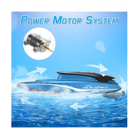 RC Boat for Kids Pool Lake Mini Remote Control Boat for Kids Age 3+ Beginner 2.4Ghz Rechargeable Controlled Boats Watercraft ...