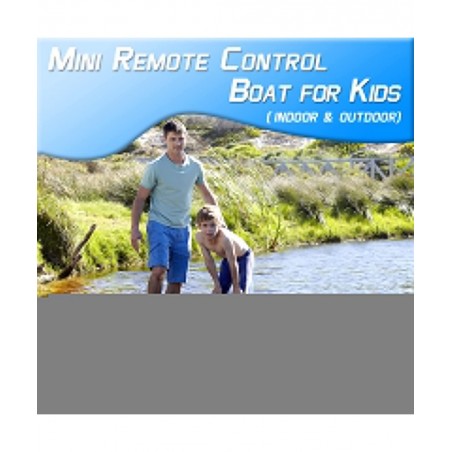 RC Boat for Kids Pool Lake Mini Remote Control Boat for Kids Age 3+ Beginner 2.4Ghz Rechargeable Controlled Boats Watercraft ...