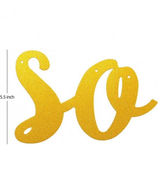 Golden Banner for Graduation Party/Grad Party Decorations- We are So Proud of You $14.45 Kids' Party Decorations