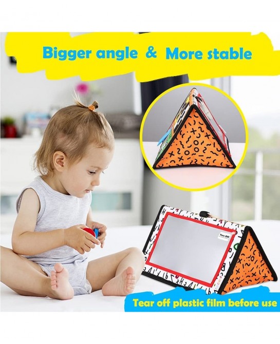 Baby Mirror for Tummy Time Baby Floor Mirror Toy Developmental Baby Toy Great Shower Gift Toddlers Car Seat Stroller Toys $23...