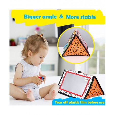 Baby Mirror for Tummy Time Baby Floor Mirror Toy Developmental Baby Toy Great Shower Gift Toddlers Car Seat Stroller Toys $23...