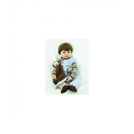 Fits 20-24 inch Reborn Baby Dolls Clothes Boy Outfit Accessories Reborn Baby Dolls Boy Newborn Doll Clothing $42.00 Doll Acce...