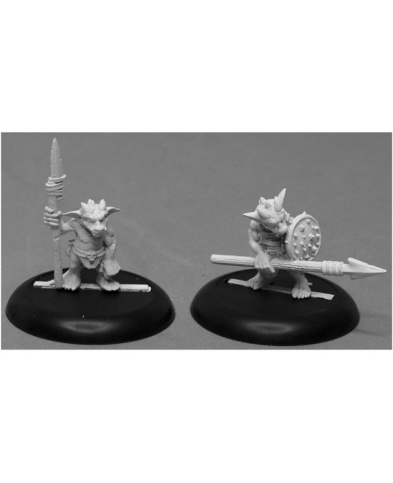 Miniatures Dungeon Dwellers Kobold Spearmen (2 Pc) 07020 Unpainted Metal $21.24 Game Accessories